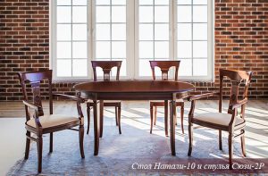Стол Натали-10 и стулья Сюзи-2Р
